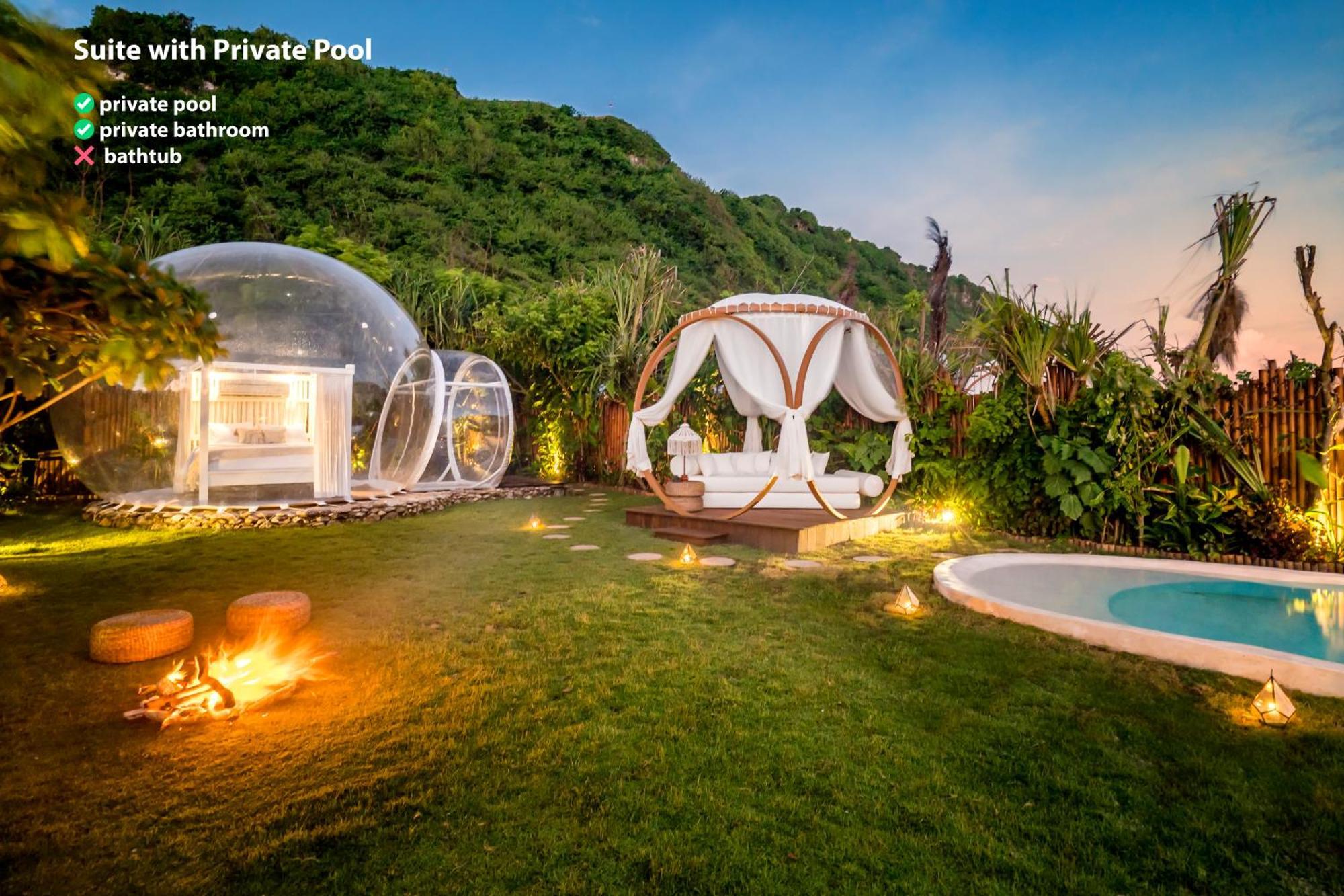 Bubble Hotel Nyang Nyang - Adults Only Uluwatu Екстериор снимка