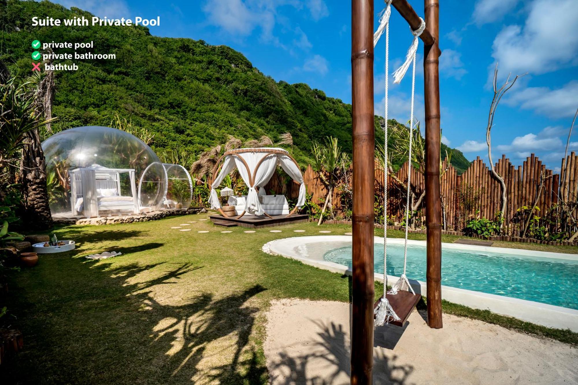 Bubble Hotel Nyang Nyang - Adults Only Uluwatu Екстериор снимка