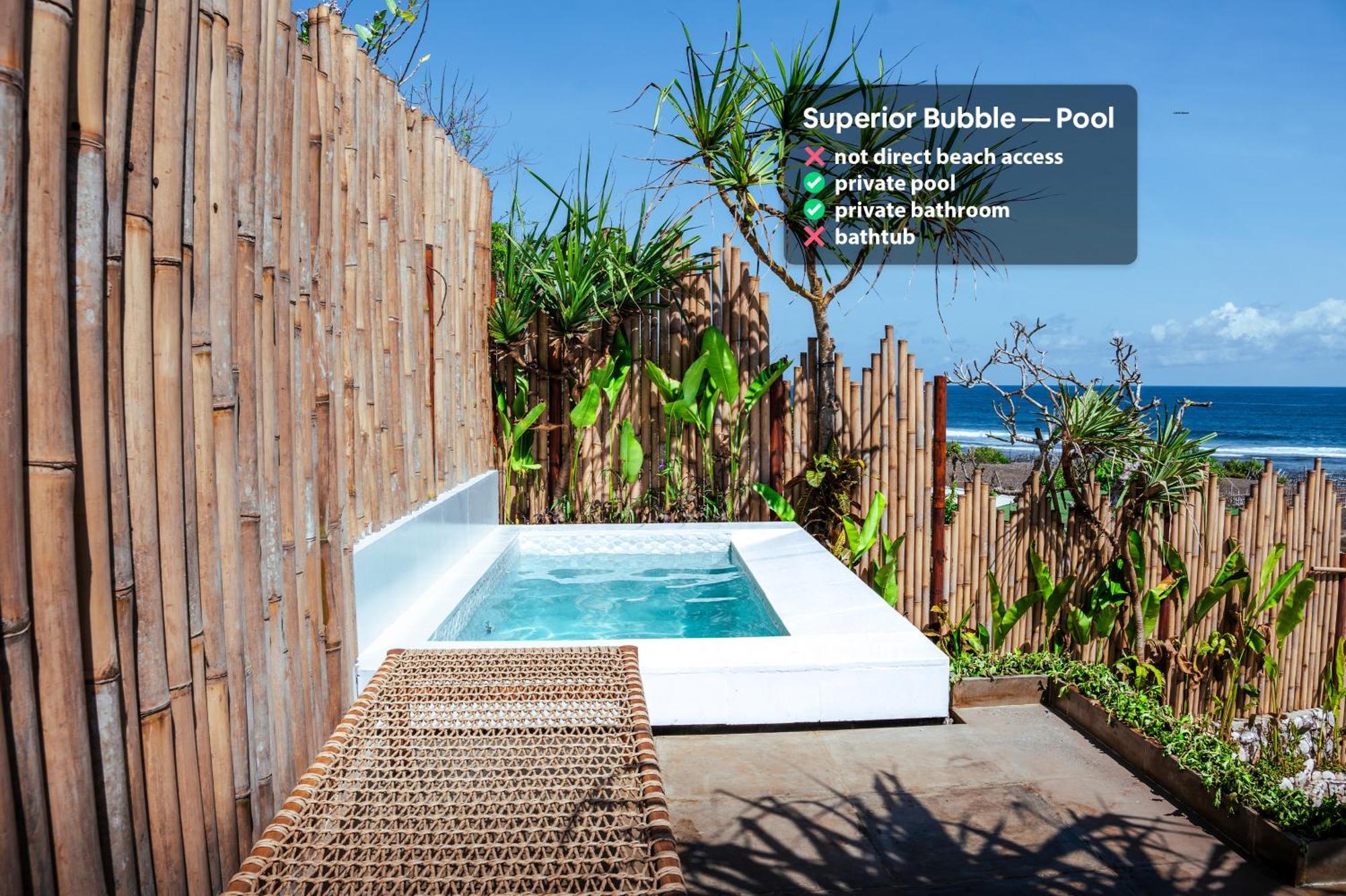 Bubble Hotel Nyang Nyang - Adults Only Uluwatu Екстериор снимка